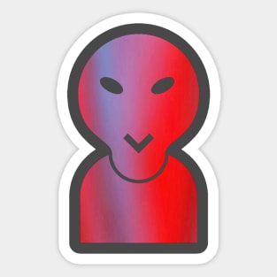 Alien Sticker